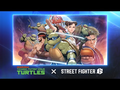 Street Fighter 6 - Teenage Mutant Ninja Turtles Collaboration Trailer